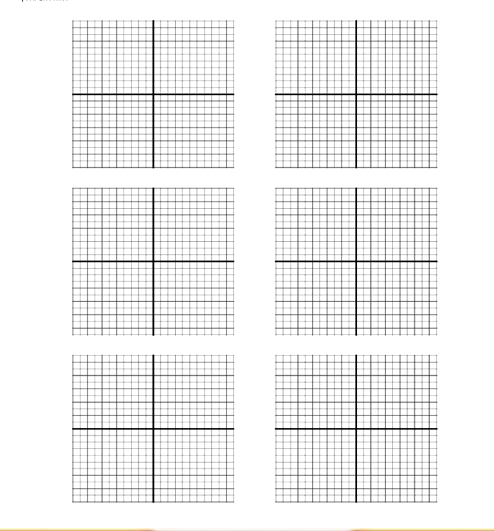 5 free sample of coordinate graph paper templates free