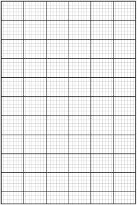 Knitting Pattern Graph Paper