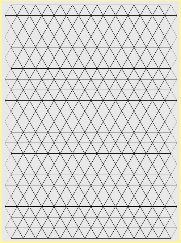 Triangle Graph Paper PDF