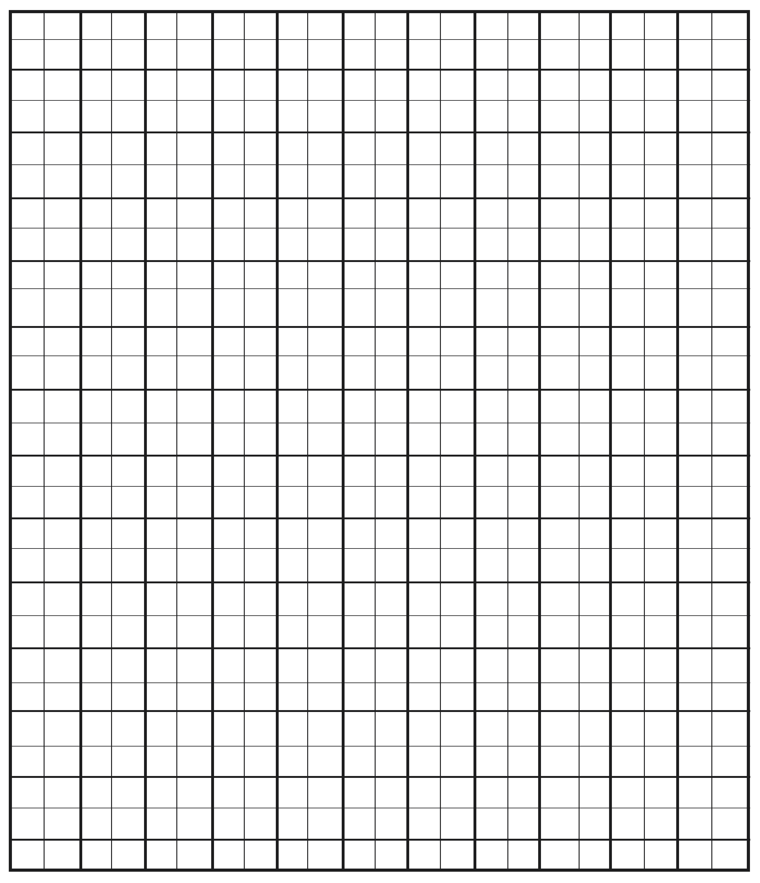 Free Printable Quad Ruled Graph Paper Template Free Graph Paper Printable