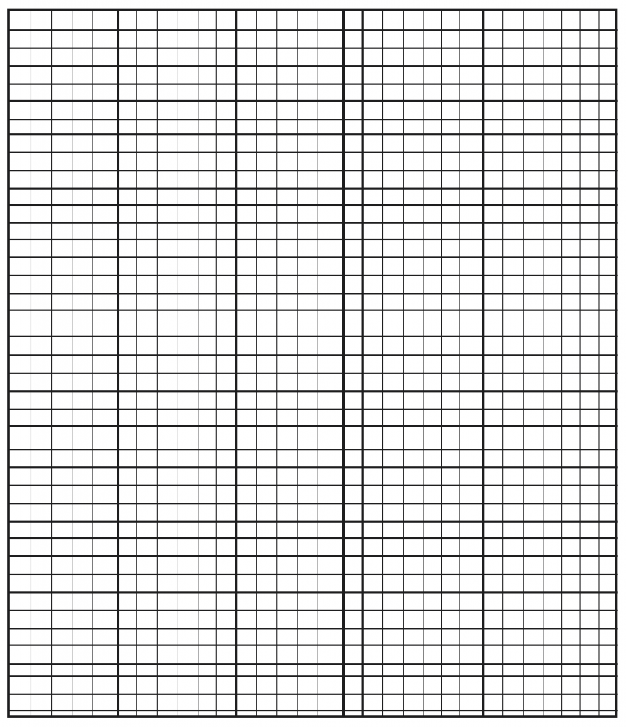 4 free printable numbered graph paper free graph paper