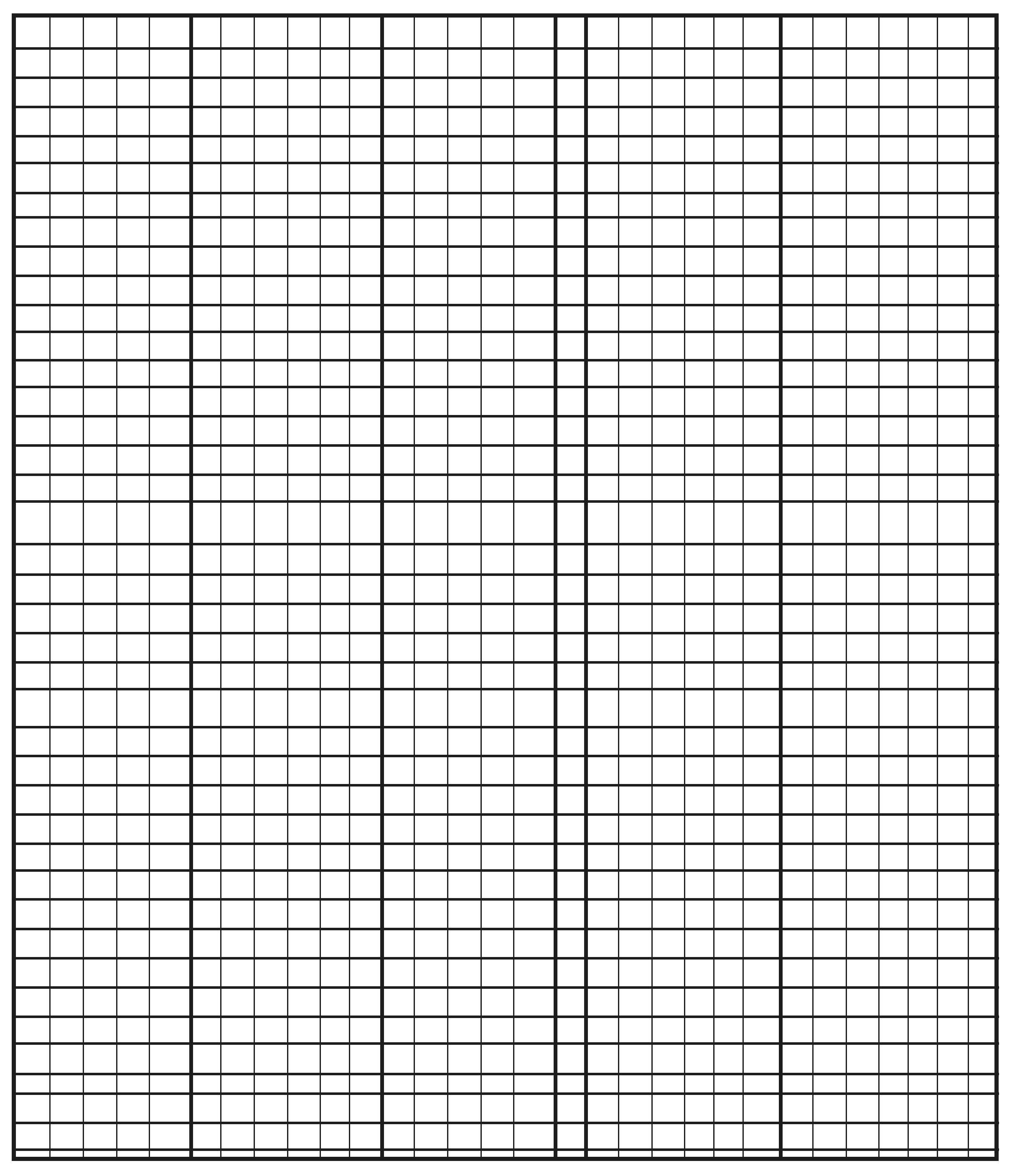 Free Printable Engineering Graph Paper Templates