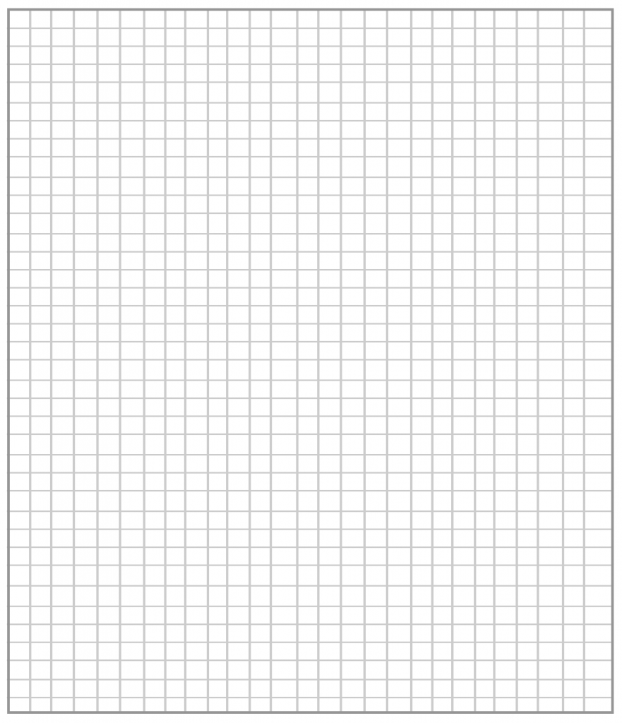 graphpaper4 Free Graph Paper Printable