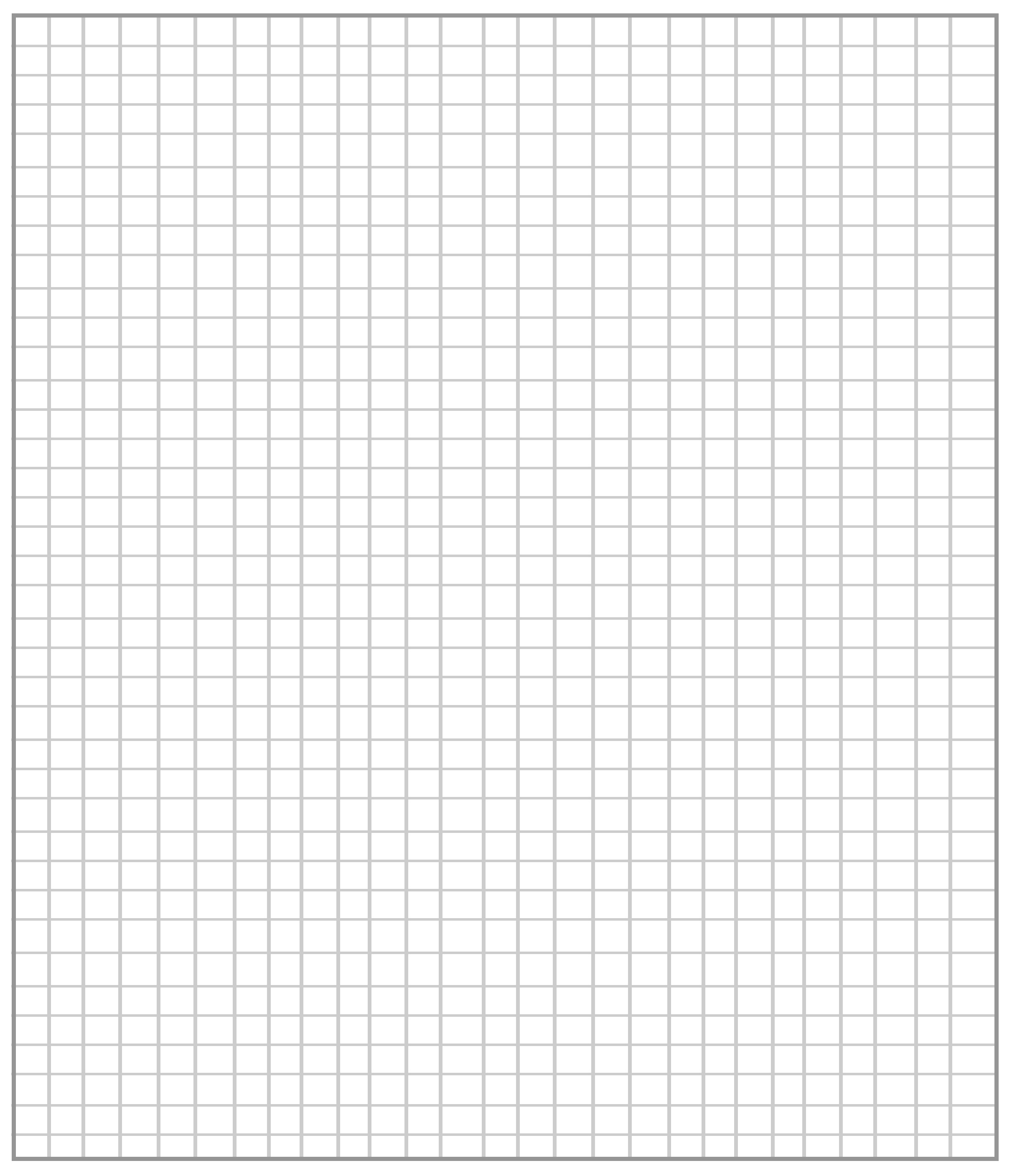 Printable Quad Ruled Graph Paper