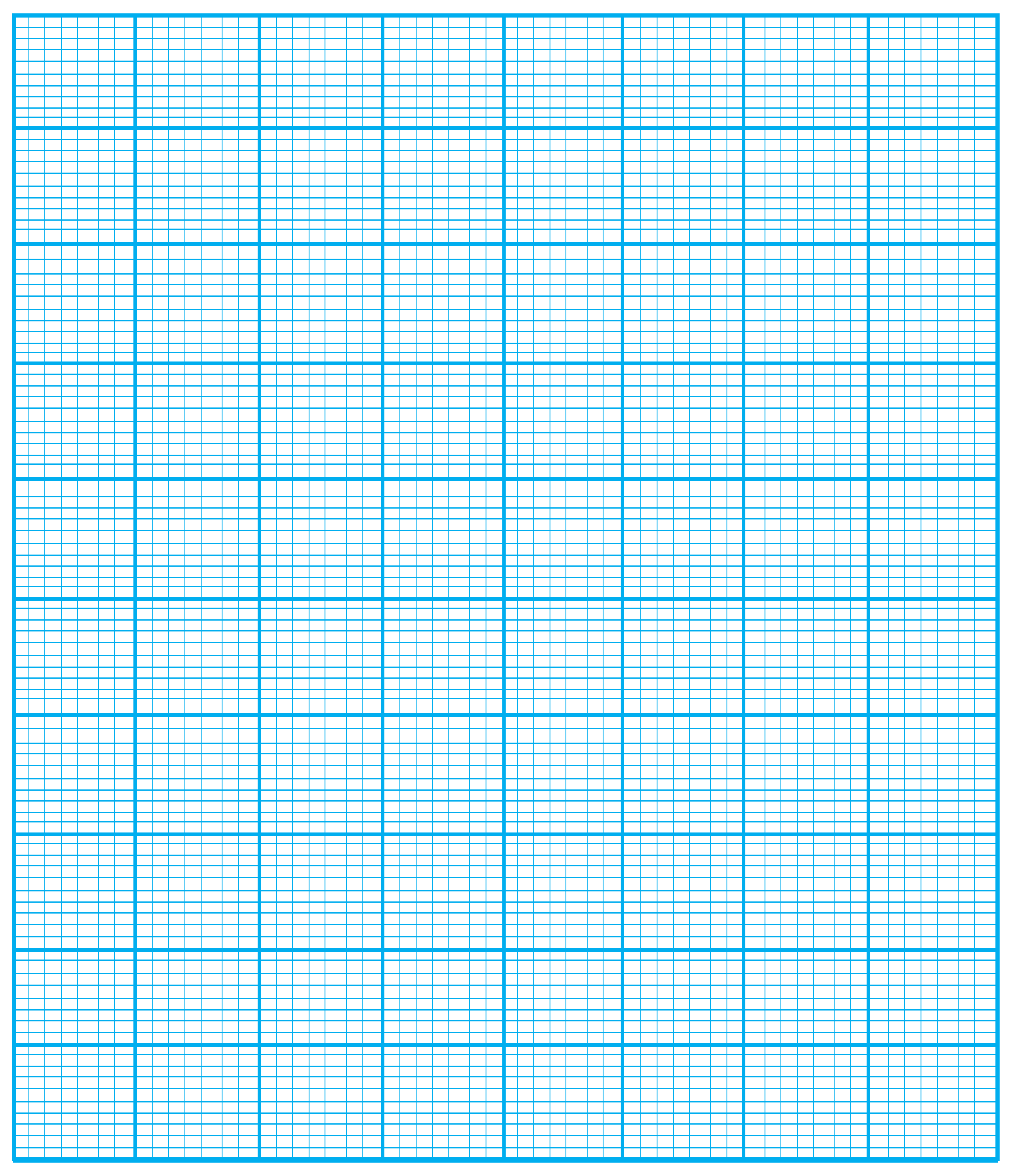 Printable Engineering Graph Paper