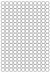 What is Hexagonal Graph Paper Used For