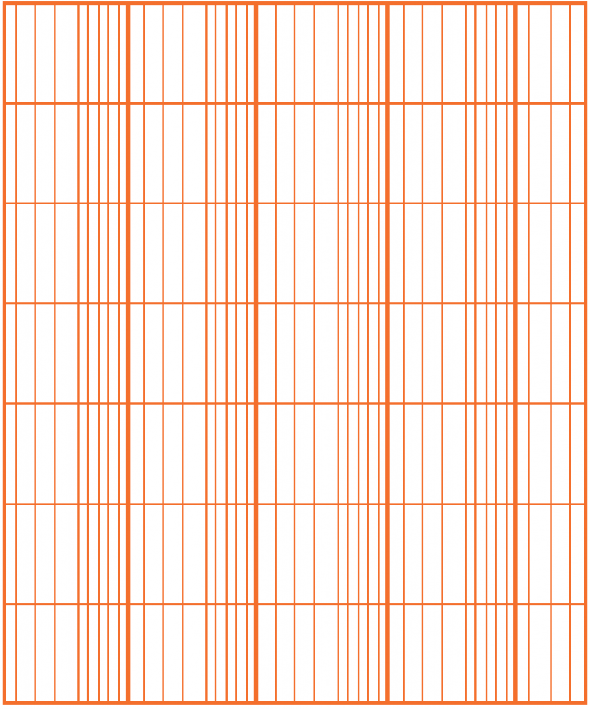 Printable Logarithmic Graph Paper Template in PDF