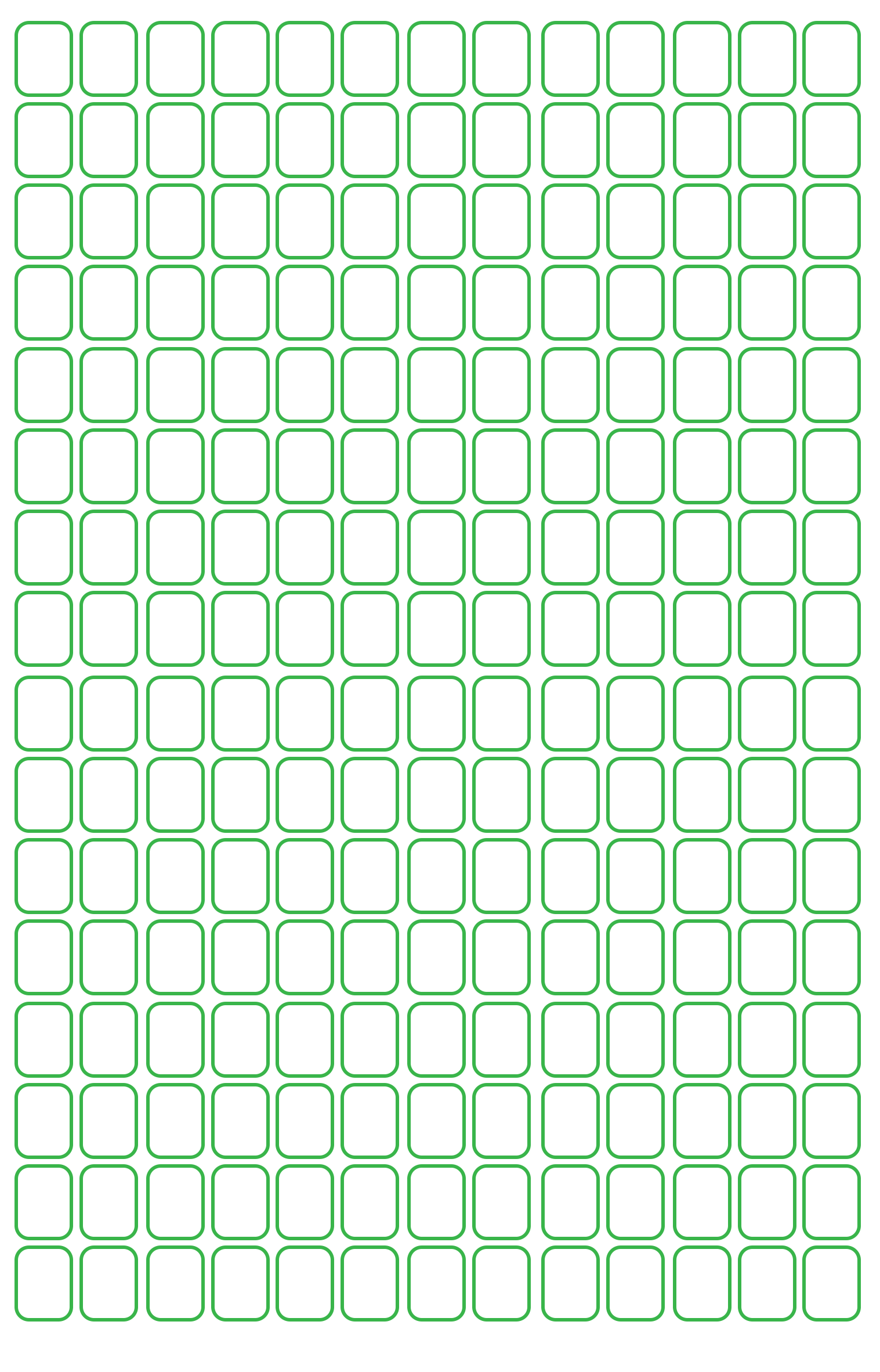 4 free seed bead graph paper printable template