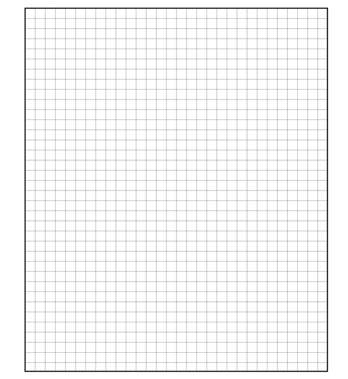 4 free printable graph paper or grid paper templates