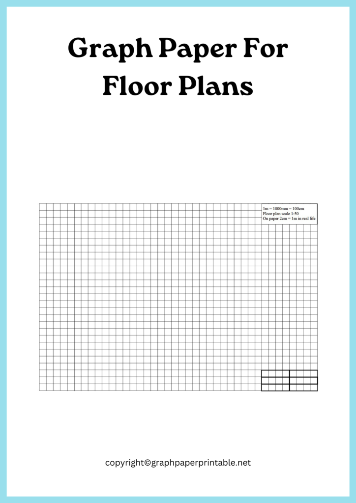 Graph Paper For Floor Plans