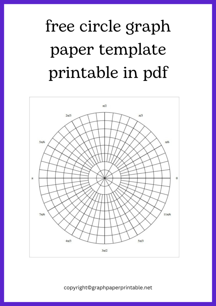free circle graph paper template printable in pdf