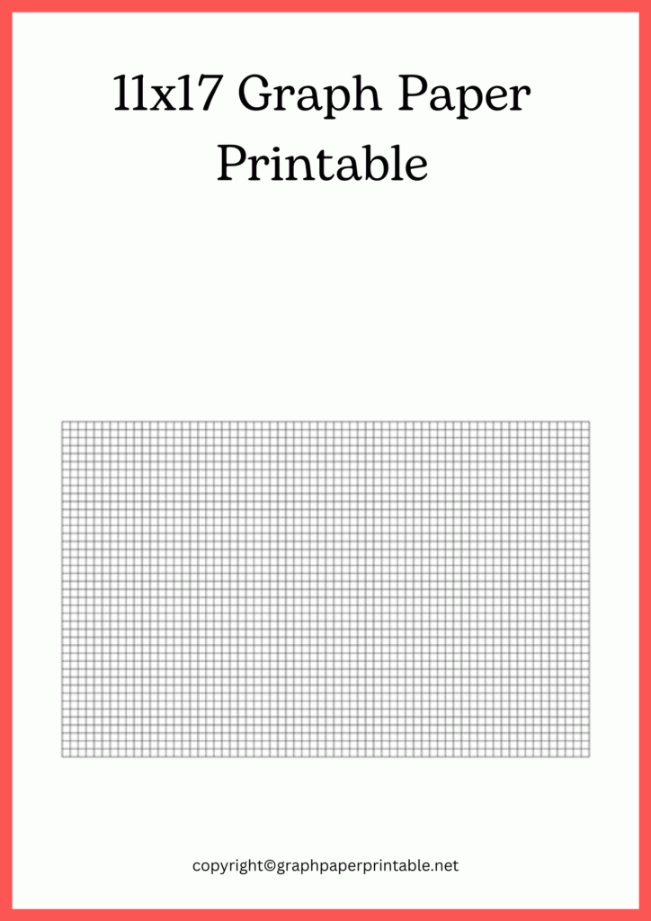 11x17 Graph Paper Printable