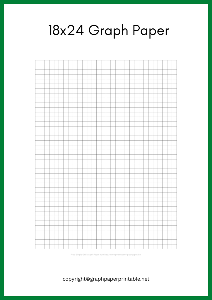 18x24 Graph Paper