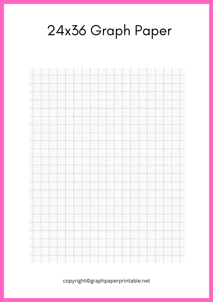 24x36 Graph Paper