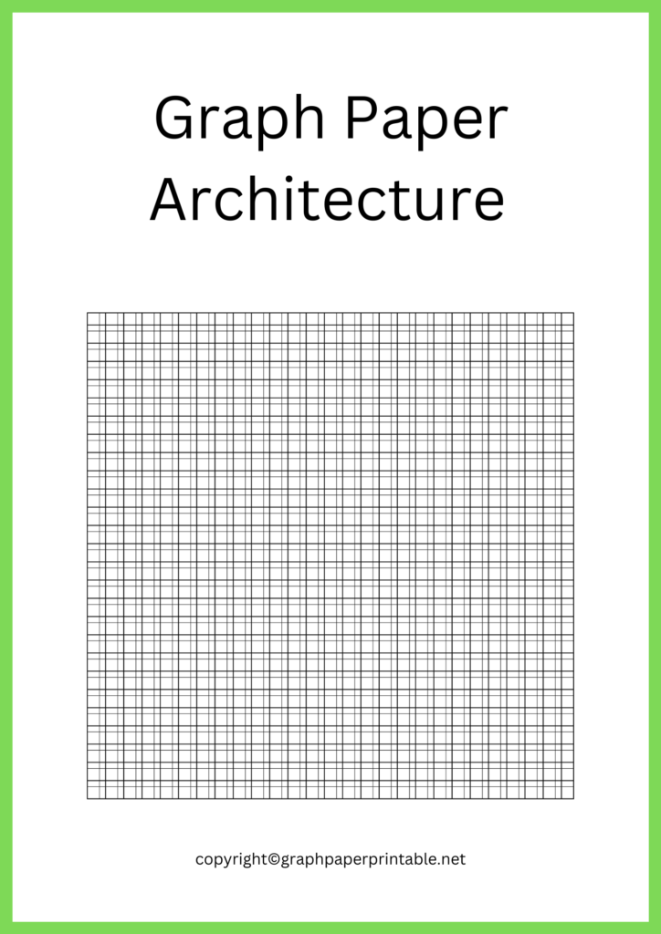 Architecture Grid Paper Printable