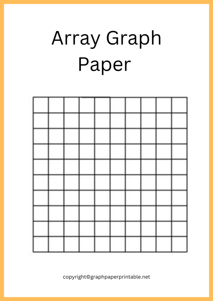 Array Graph Paper