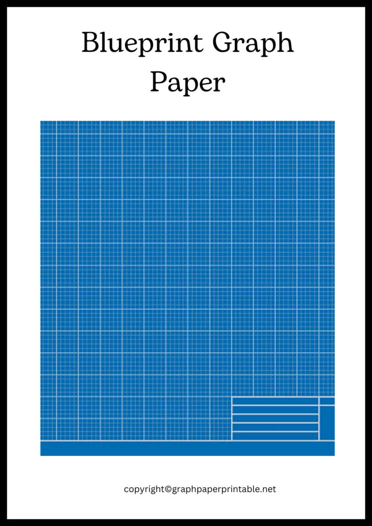 Blueprint Graph Paper