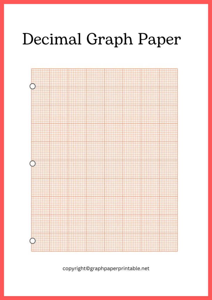 Decimal Graph Paper