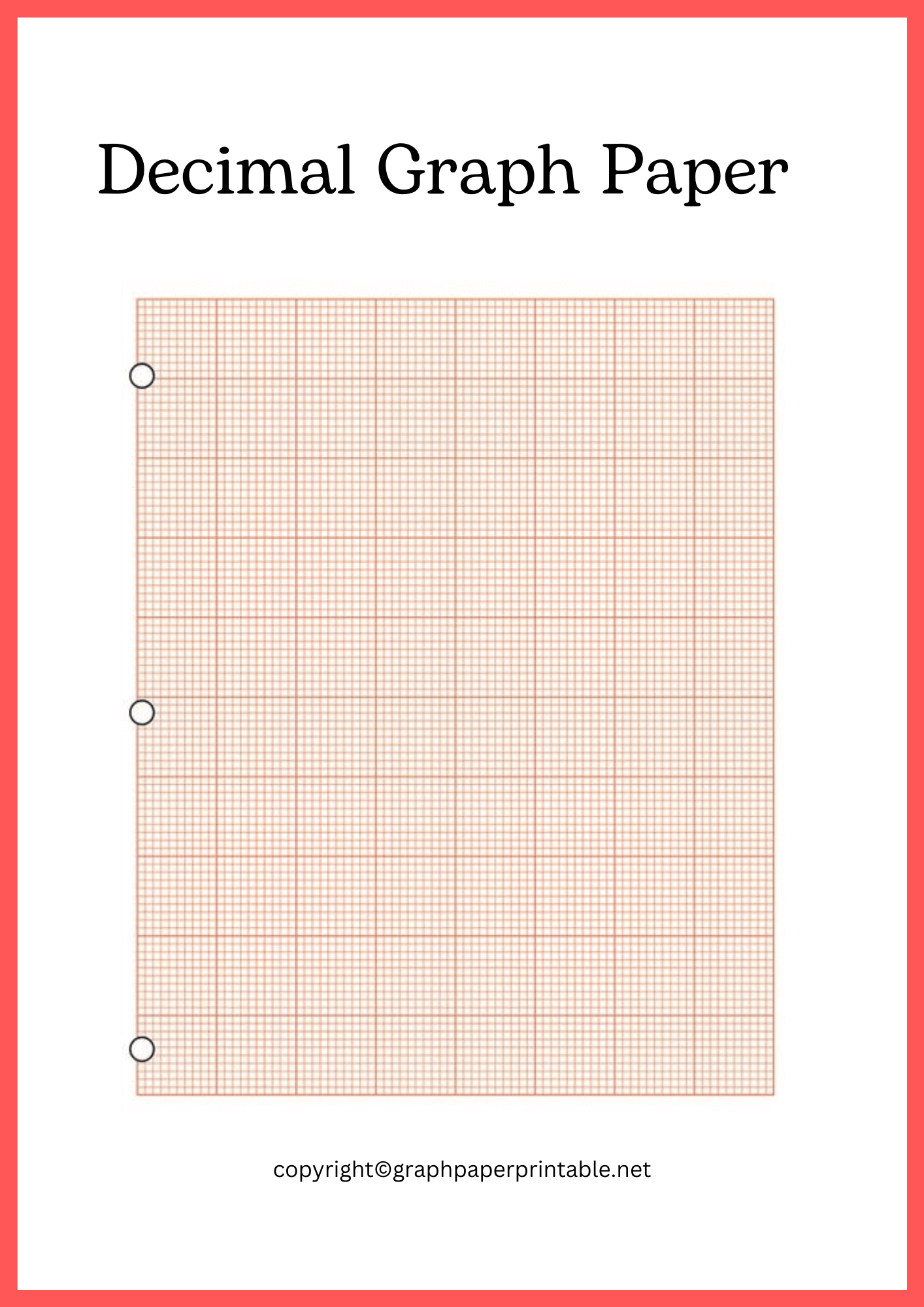 Graph Paper Printable Templates