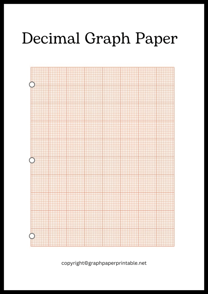 Decimal Grid Paper Printable