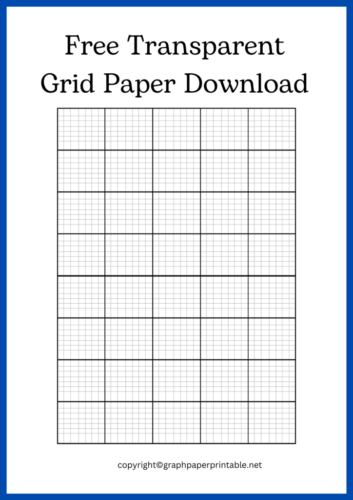 Free Transparent Grid Paper Download