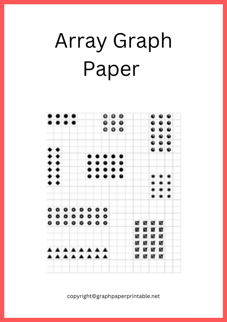 Printable Array Graph Paper Samples in PDF
