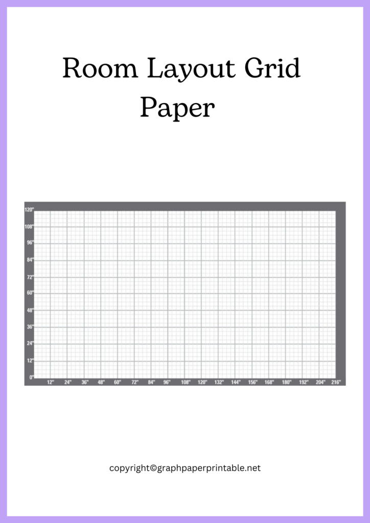 Printable Graph Paper For Room Layout