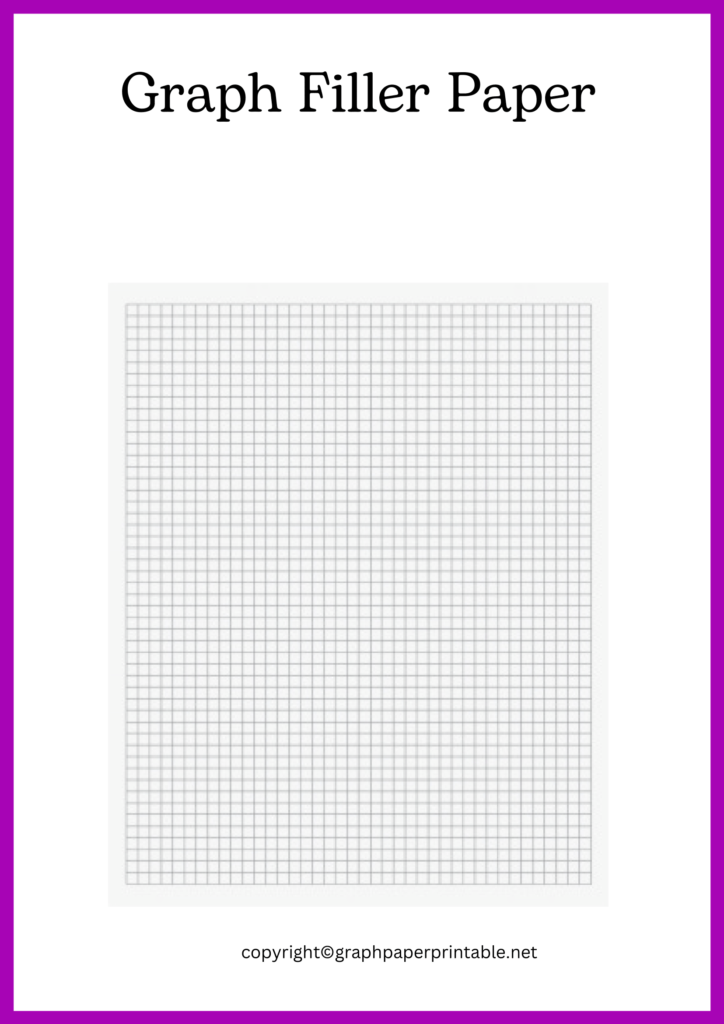 Printable PDF Filler Graph Paper Samples