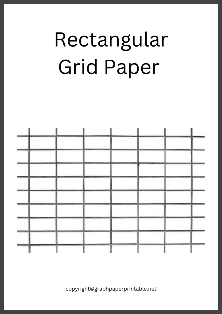 Rectangular Graph Paper Template