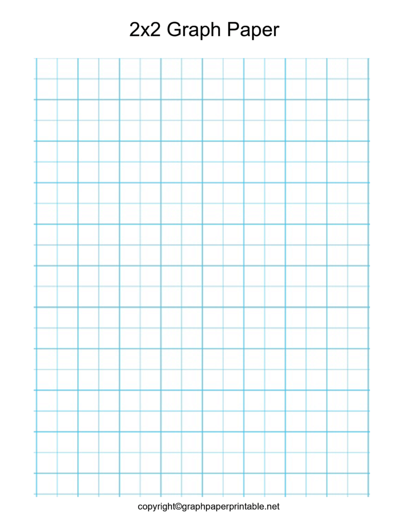 2x2 Graph Paper