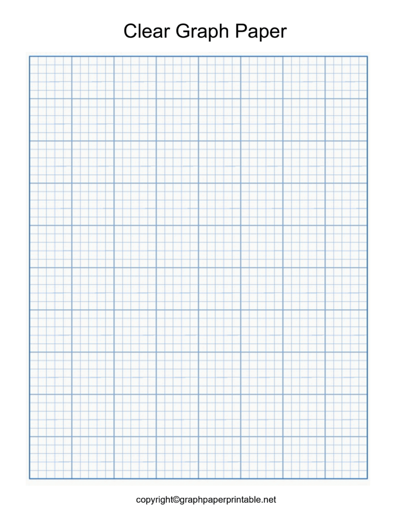 Clear Graph Paper