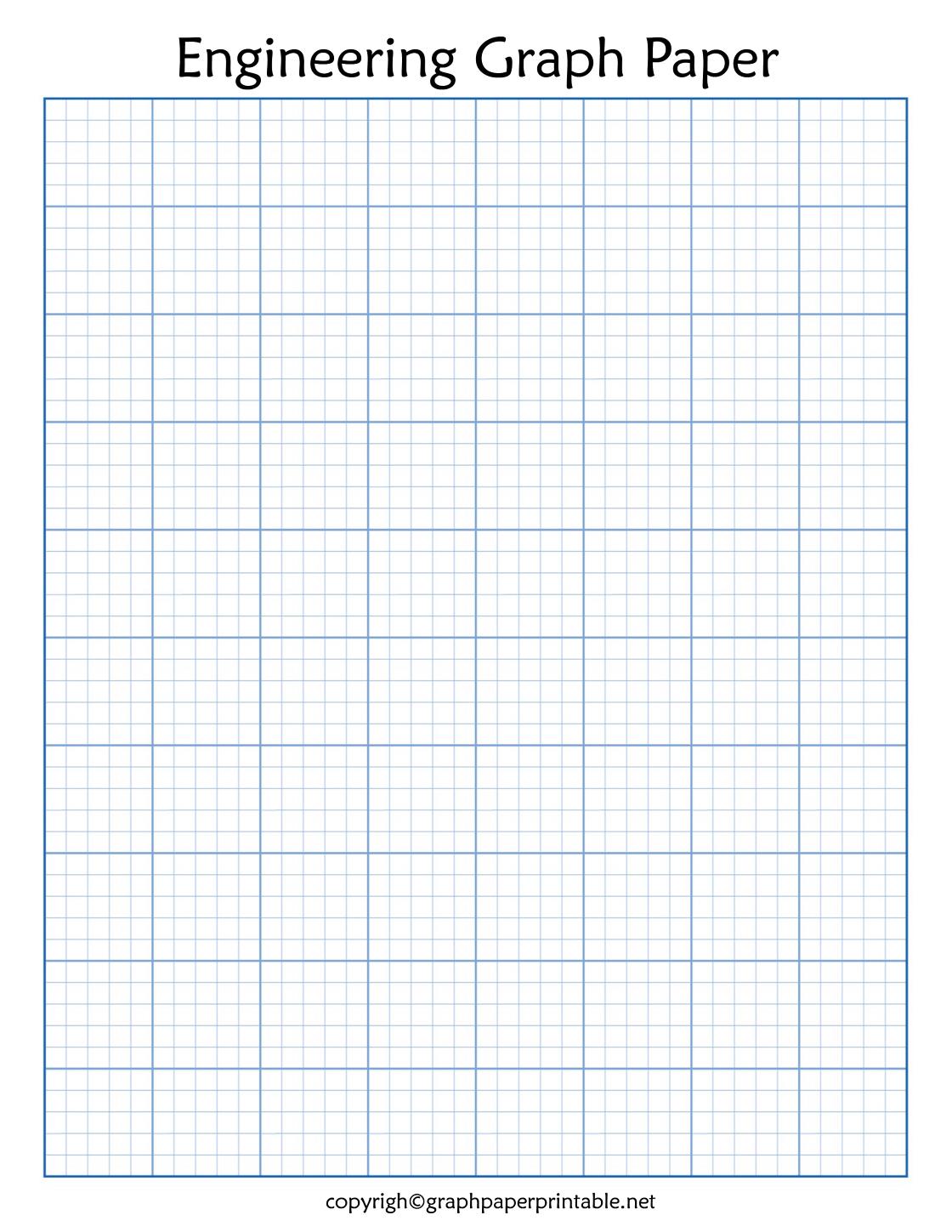 Engineering Graph Paper